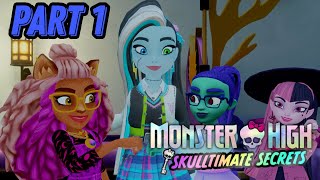 Monster High Skulltimate Secrets Part 1  MEETING THE BOO CREW [upl. by Edmondo]