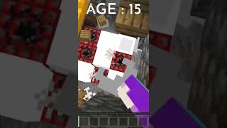 Traps At Different Ages viral minecraft shorts [upl. by Major]