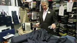 Dormeuil Presenta AQUAPLAN Telas para Caballeros Telas para Trajes Miami FL [upl. by Inaoj483]