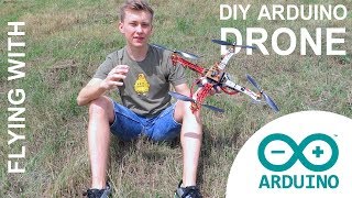 Flying with Arduino drone awardwinning DIY project [upl. by Artemed390]