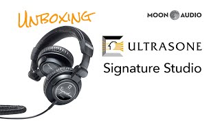 Ultrasone Signature Studio Headphones Unboxing  Moon Audio [upl. by Artie]