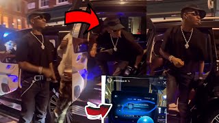 Wizkid Leak NEW SONG off Morayo as He is Spotted CHOPPING LIFE in London [upl. by Arriat]