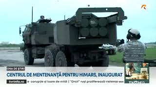 Centrul de mentenanță pentru Himars inaugurat [upl. by Aramoy]