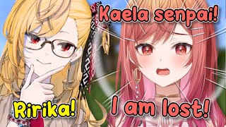 Kaela Helping Ririka Out In The Minecraft Hardcore Server Cute Interaction【Hololive】 [upl. by Celisse]