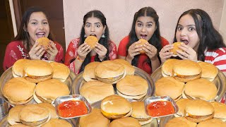 Eating 20 Burger in Just 5 Minutes Challenge  Unlimited Burger Eating Challenge  Food Challenge [upl. by Chelsie]