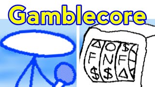 Friday Night Funkin vs Gamblecore Meme  Freaky Slot Machine [upl. by Eanaj]