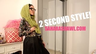 FASTEST HIJAB TUTORIALS EVER [upl. by Eixor]