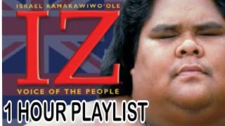 Israel Kamakawiwooles Ukulele Oasis  1 Hour Playlist  Soothing Music Loop tributes [upl. by Calabrese]