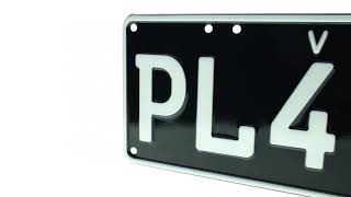 Custom Mix white on black plates [upl. by Erlandson]