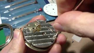 Taking apart a Waltham pocket watch Part 2 of 2 [upl. by Atirak882]