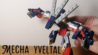 Lego 31088 alternate build Mecha Yveltal [upl. by Saimon469]