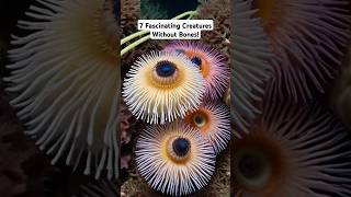 7 Fascinating Creatures Without Bones🦑✨  shorts youtubeshorts [upl. by Ynwat]