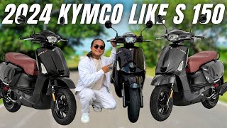 KYMCO LIKE S 150 2024 New Look SULIT NA CLASSIC SCOOTER [upl. by Ynitsed]