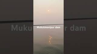 Mukutmonipur dam youtubeshorts kumarsanu reels shorts [upl. by Hughett]