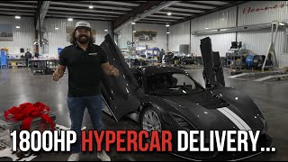 Taking Delivery of America’s Hypercar The Hennessey Venom F5 1 of 1 Legacy Edition [upl. by Esemaj811]