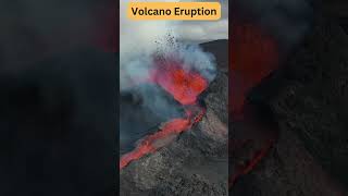 Volcano Eruption The Power of Nature VolcanoEruption Nature Science lava [upl. by Vetter]