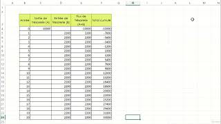 8 Délais de récupération simple Exercice sur Excel  ANALYSE FINANCIÈRE DES PROJETS [upl. by Akitahs521]