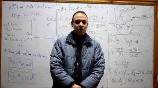 Lec 8Cathode Ray TubeCharged Particle Motion Under Uniform Magnetic FieldEnglish [upl. by Robinia]