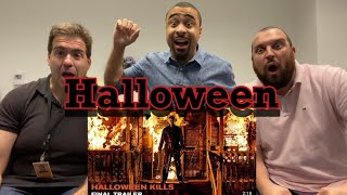 HALLOWEEN KILLS FINAL TRAILER REACTION [upl. by Levana]