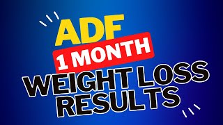 Alternate Day Fasting ADF 1st month Weight Loss Results [upl. by Clintock]