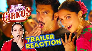 Cirkus Trailer Reaction  Ranveer Singh Jacqueline Pooja Hegde  Rohit Shetty Film [upl. by Gracye]