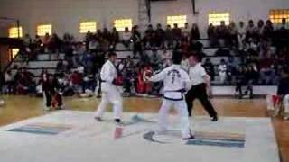 Taekwondo vs Karate 1er round Puerto Deseado [upl. by Konikow82]