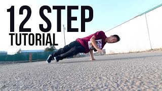 How to Breakdance  12 Step  Baby Love  Twine  Footwork 101 [upl. by Etnoj]