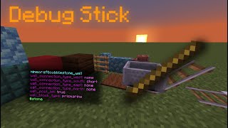 Debug Stick  Minecraft Bedrock Edition Addon [upl. by Asyle464]