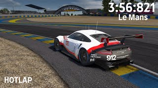 Assetto Corsa Porsche 911 RSR 2017 At Le Mans 356821 [upl. by Favianus619]