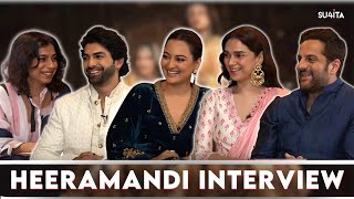 Heeramandi Interview  Sucharita Tyagi  Sonakshi Sinha Aditi Rao Hydari Fardeen Khan Taaha Shah [upl. by Aitropal]