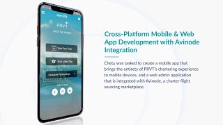 Custom Mobile Booking Engine App For Private Air Travel  Chetu [upl. by Otsuj822]