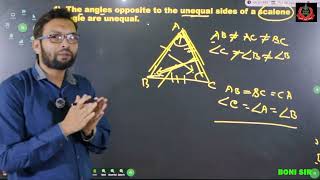 Basic Triangle Properties  Class 10  What is Incenter Centroid median Circumcenter orthocenter [upl. by Terrill]