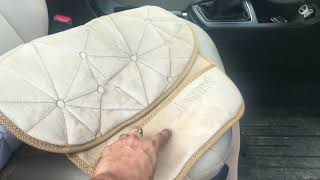 Ventilated Seats Alternative for ALL CARS Elegent Cool Pad Review [upl. by Auqenahc]