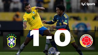 Brasil 10 Colombia  Eliminatorias a Qatar 2022 [upl. by Lambertson]