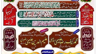 🛑 jashne Ed miladunnabi v shadi khana abadi azad ali misbahisahezad alam Qadri Qadri channel 11 [upl. by Nesmat144]