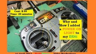 Power ON Light for DX6i Why and how [upl. by Sephira967]