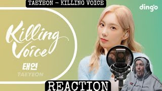 Taeyeon  Killing Voice Reaction [upl. by Jenni]