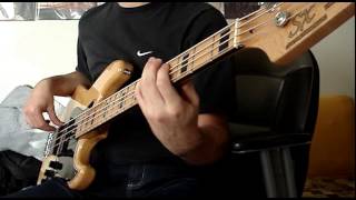 Kansas  Carry on My Wayward Son Bass Cover WITH TABS [upl. by Meggi869]