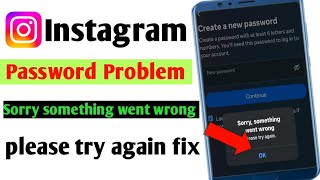 Instagram sorry something went wrong problem  account login nahi ho raha hai ManojDey [upl. by Kenleigh985]