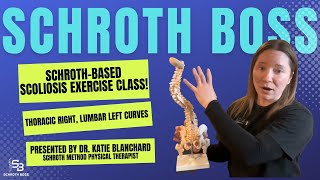 Scoliosis Exercises at Home Schroth Method for Thoracic Right Lumbar Left Curves [upl. by Diarmit]