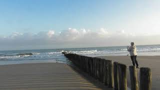 Morgen am Strand von Cadzand Bad NL [upl. by Dickey]