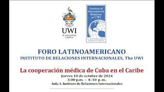 La cooperación médica de Cuba en el Caribe [upl. by Risa]