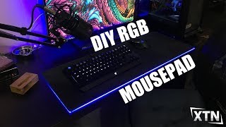 DIY Extended RGB Mousepad [upl. by Razaele875]