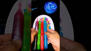 ICE POPS AND COLOURFUL MM CHOCOLATE satisfying short [upl. by Howell]