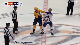 Darnell Nurse vs Michael McCarron Oct 17 2024 [upl. by Abbotsun278]