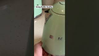 The Smeg Kettle Quality Problems  Kitchen Appliances in Canada [upl. by Dare]