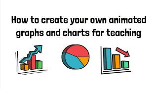 Creating your own animated graphs and charts for teaching  VideoScribe [upl. by Kciv]