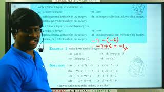 Integers Try these Example 1Class 7 Andhra pradesh mathematics by school maths made easy [upl. by Tebazile]