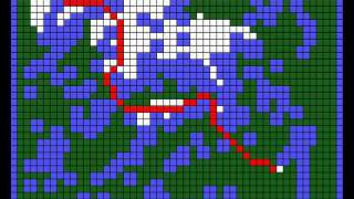 A Pathfinding Algorithm Visualization [upl. by Lehcnom]