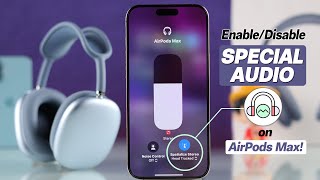 How to Set Up Spatial Audio on AirPods Max 2024 Turn ONOFF [upl. by Lynne]